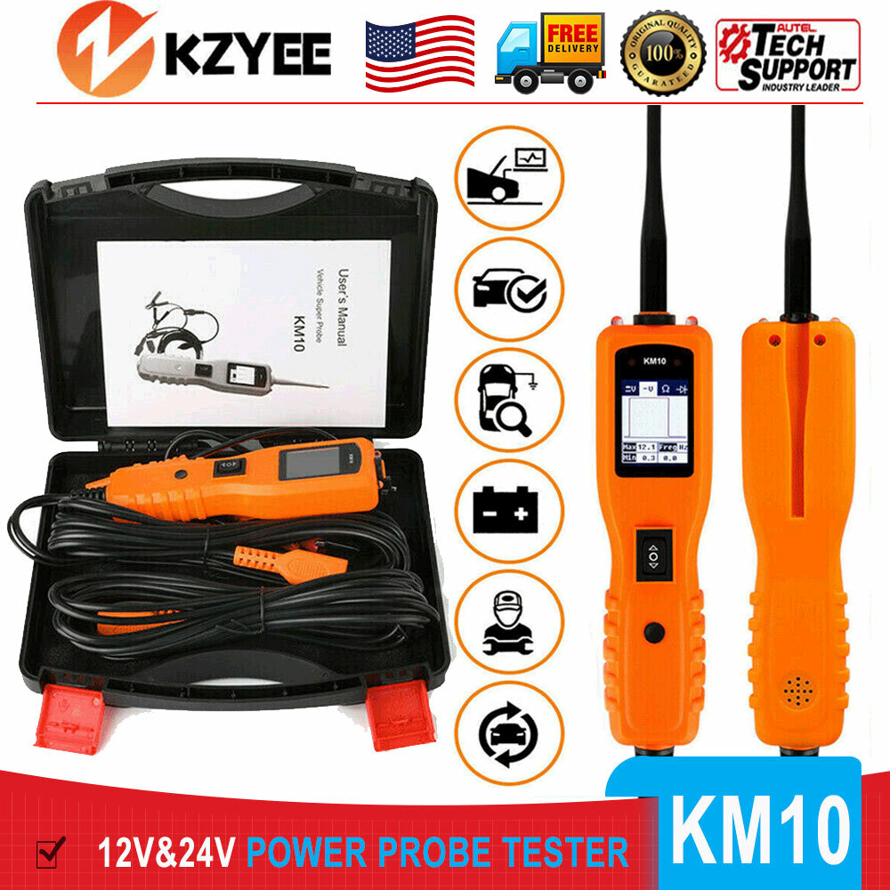 12V 24V Automotive Circuit Tester Digital Multimeter Short Finder AC/DC Voltage
