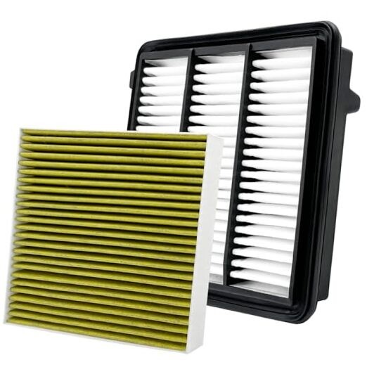 2PCS Cabin Engine Air Filter Kits Fits for CR V CRV CR-V 1.5L 2023-2025, Civic