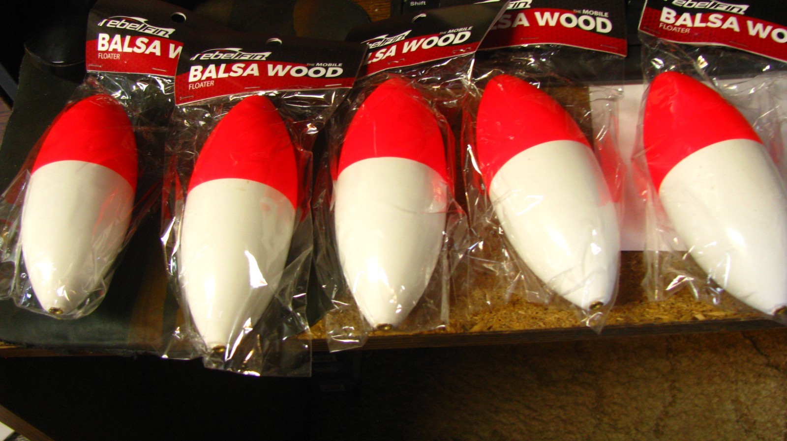 Oval floats, 5", balsa, 24 ct, free shipping
