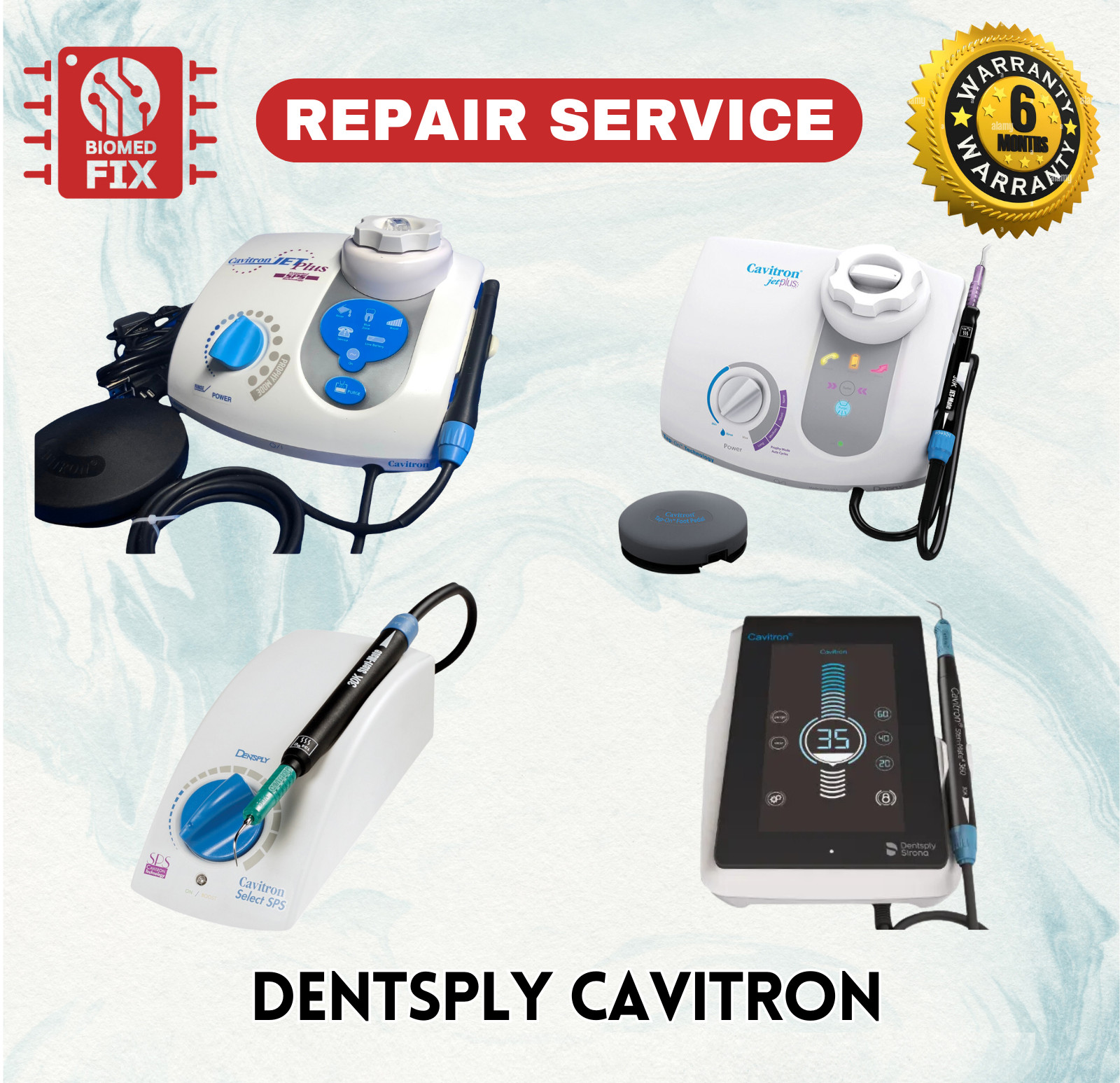 Dentsply Cavitron GEN-119-120-131-132-136-137-138 Repair Service