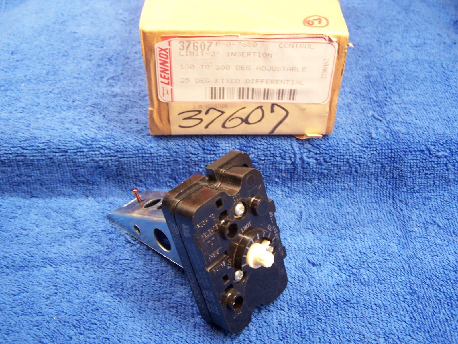 NEW Lennox Ducane P-8-7680 37607 Limit Control 3" Insertion 130-200F Adjustable