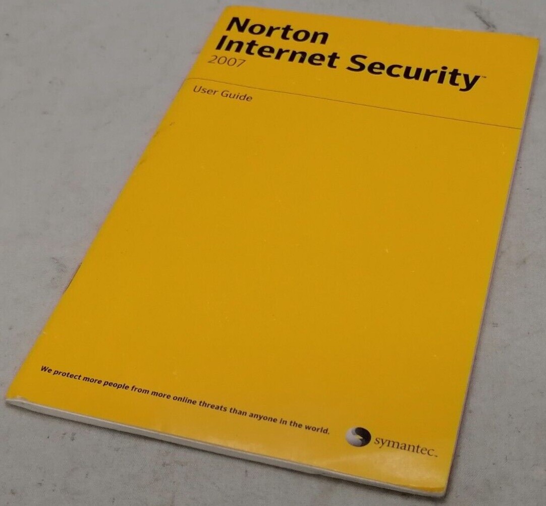 Norton Internet Security 2007 User Guide