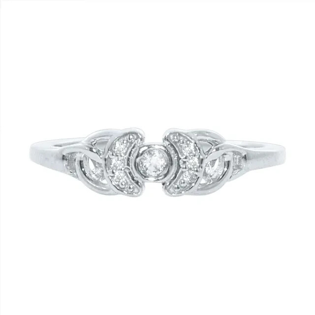 925 Silver 1.20Ct Round Diamond Lab Created Adjustable Toe Ring For Women's