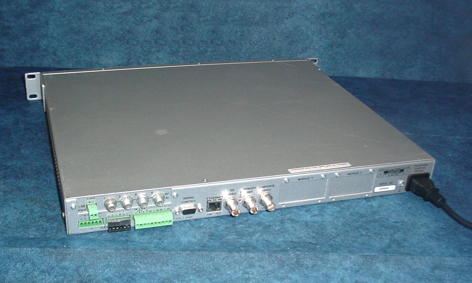 Wegener Unity 4650 Digital Media DVB Compliant Satellite IRD Receiver/Decoder