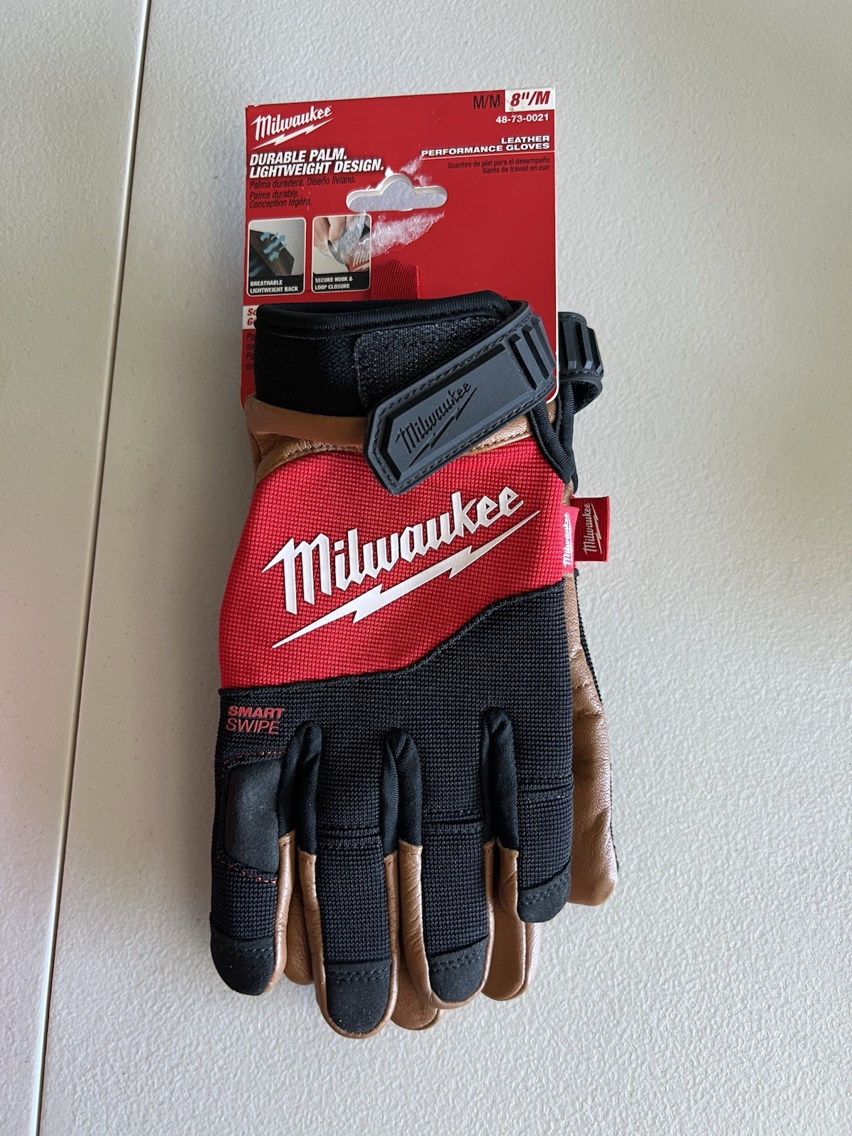 Milwaukee Leather Performance Gloves Size “M”