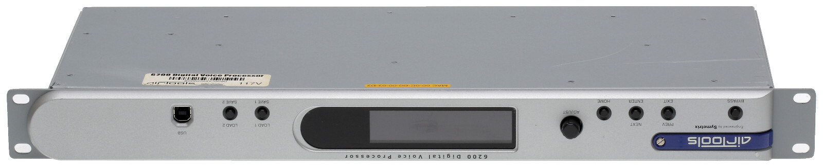 Airtools Symetrix 6200 Digital Mic Preamplifier Voice Speech Processor Voiceover
