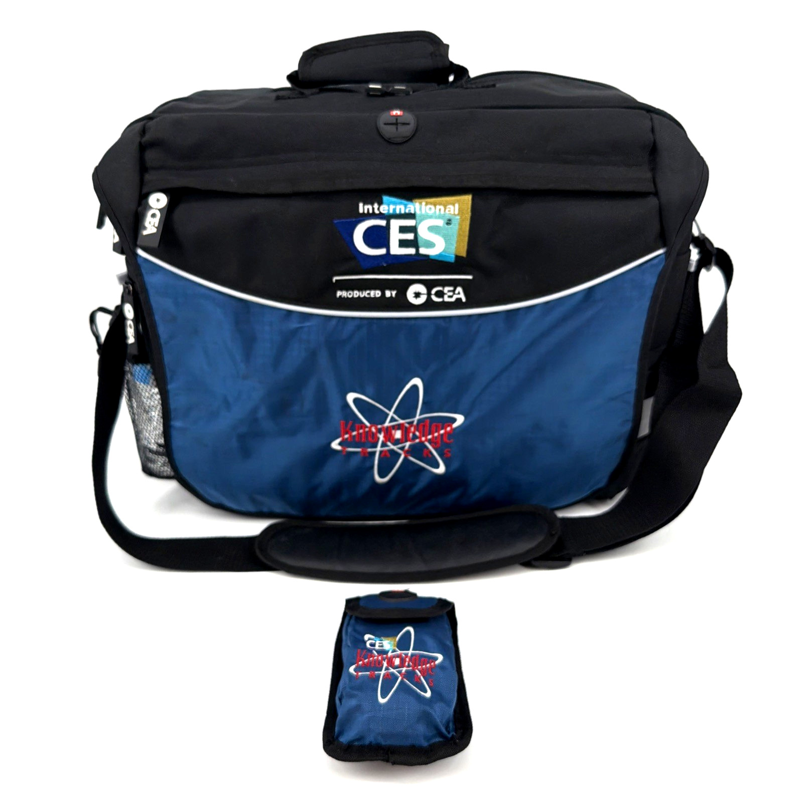 Vintage Messenger Bag 2006 CES Knowledge Tracks Laptop Promo Memorabilia NWOT
