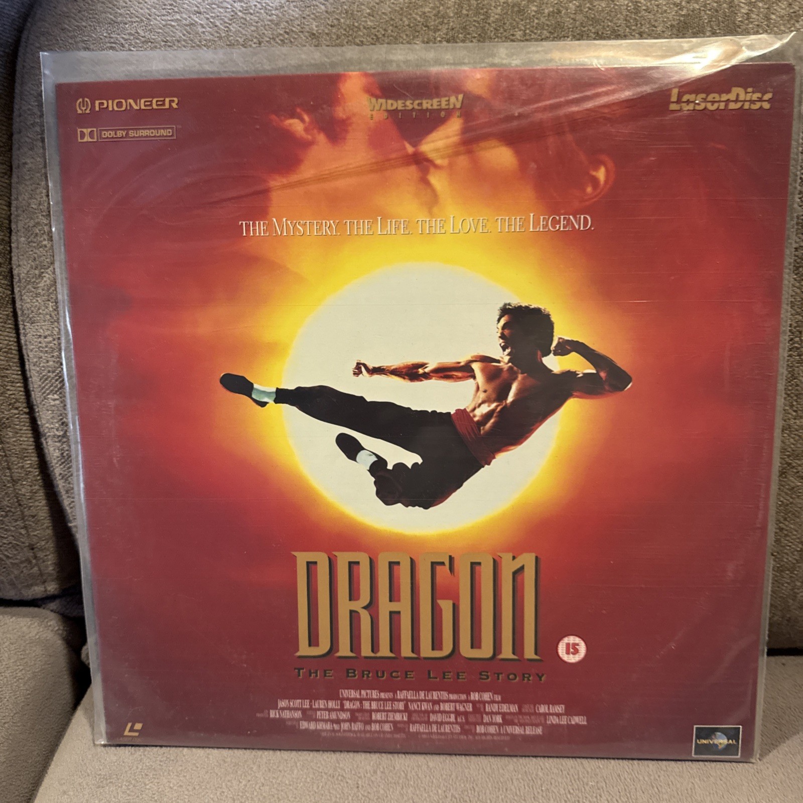 Dragon: The Bruce Lee Story LASERDISC
