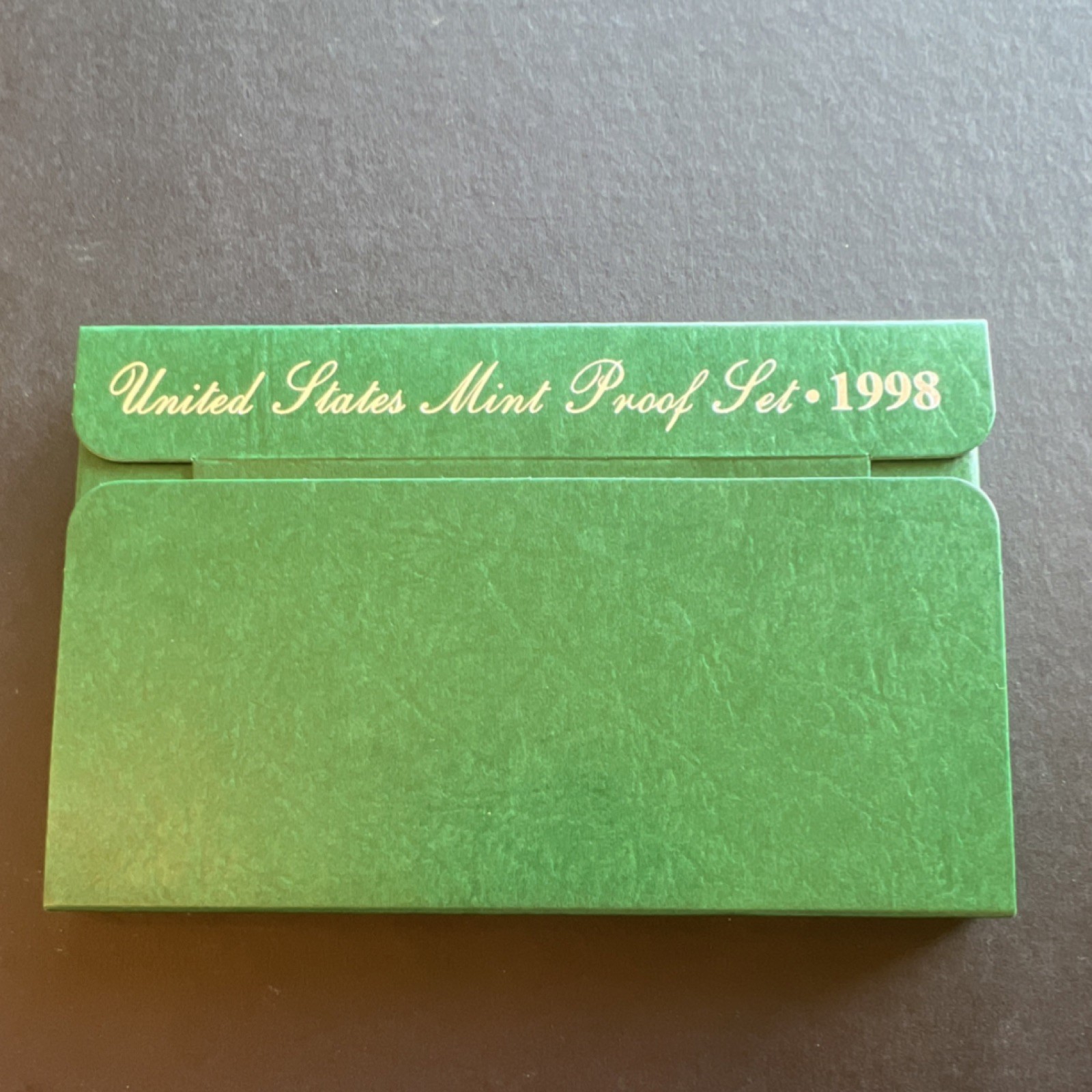 United States Mint 1998 Proof Set with Certificate of Authenticity