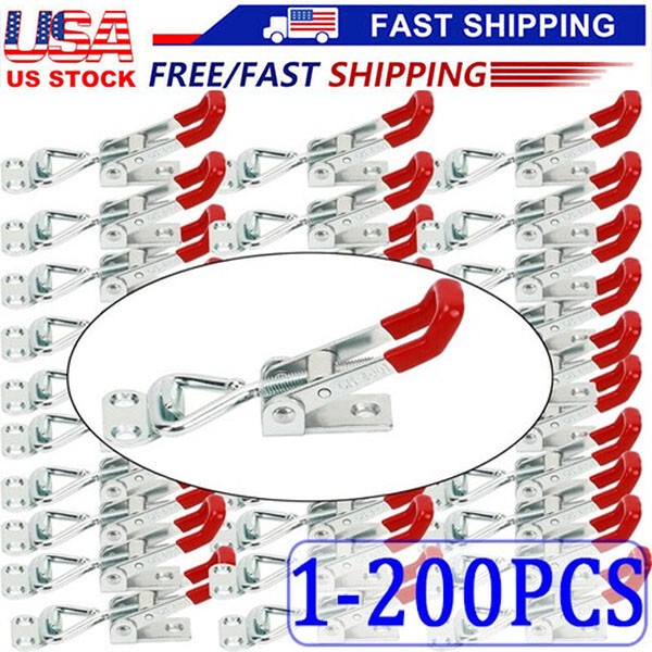 Steel Toggle Latch Catch Adjustable Lock Clamp Anti-rust Clip For Box Case lot