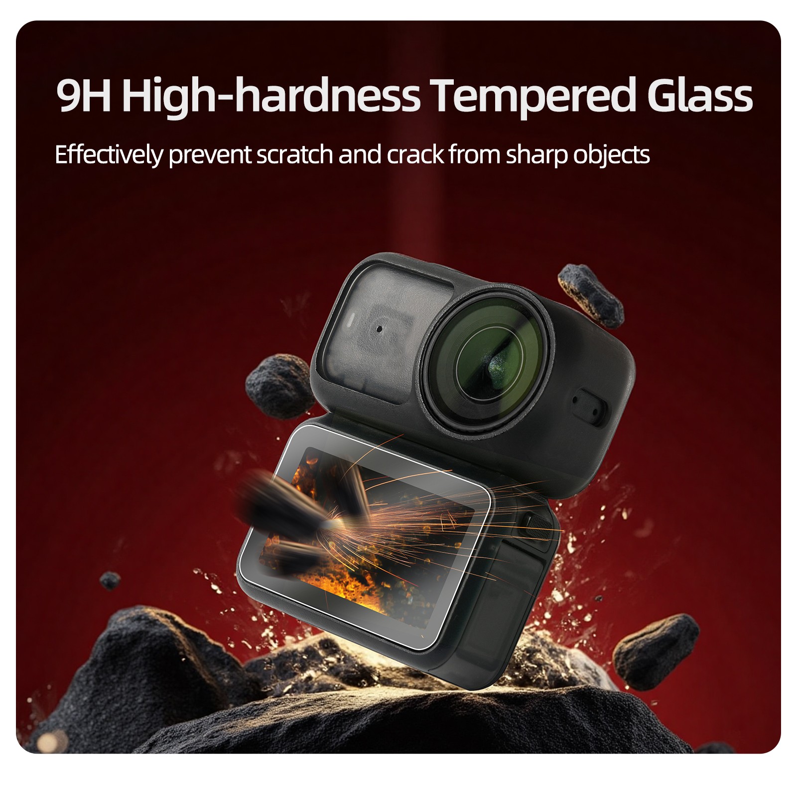 2pcs Screen Tempered Glass Protector for DJI Osmo Nano Camera Accessories Films
