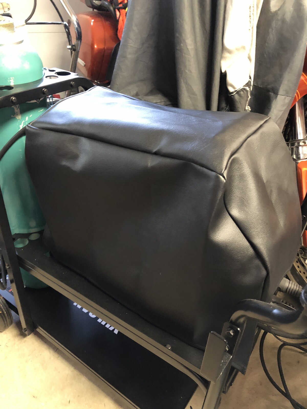 WELDER COVER Black Esab Rebel Model EMP 285 Ic Welder Cover Vinyl