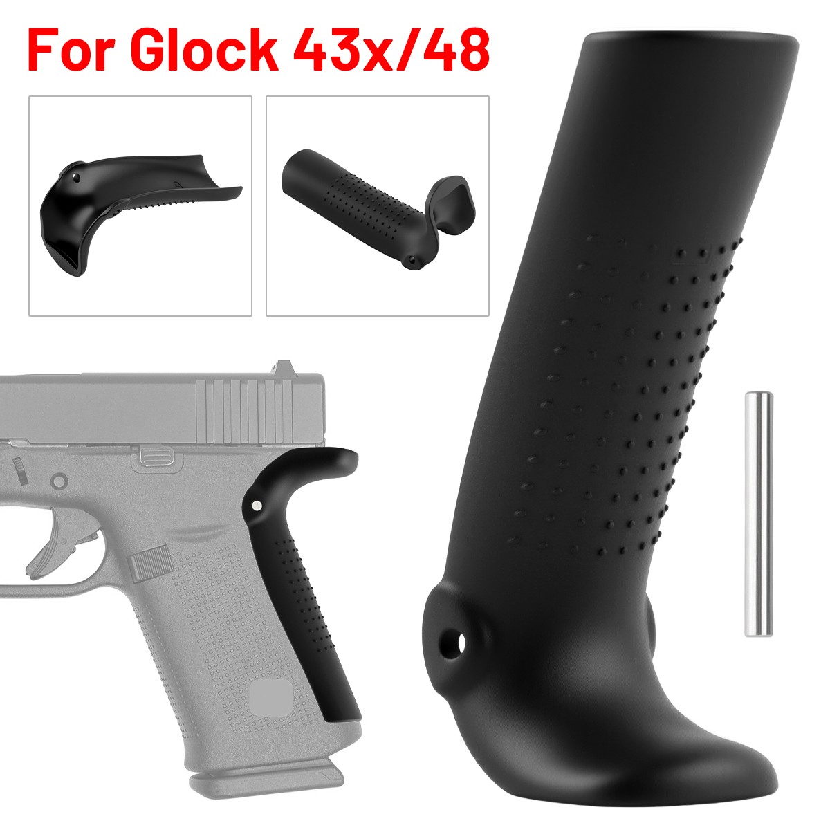 BeaverTail Grip Force Strength Adapter Accessories For Glock 43x For Glock 48