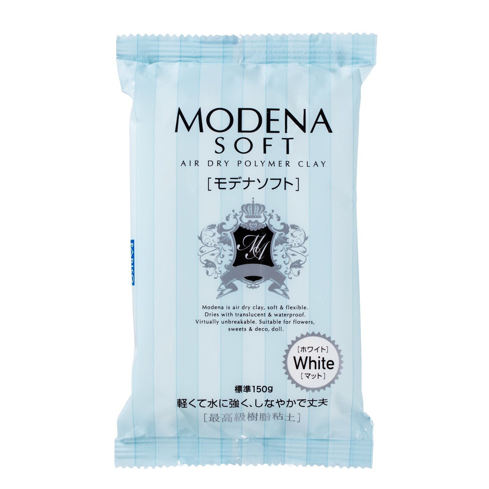 Activa Modena Air-Dry Translucent Polymer Clay, 5.3 Ounces, White - Professio...