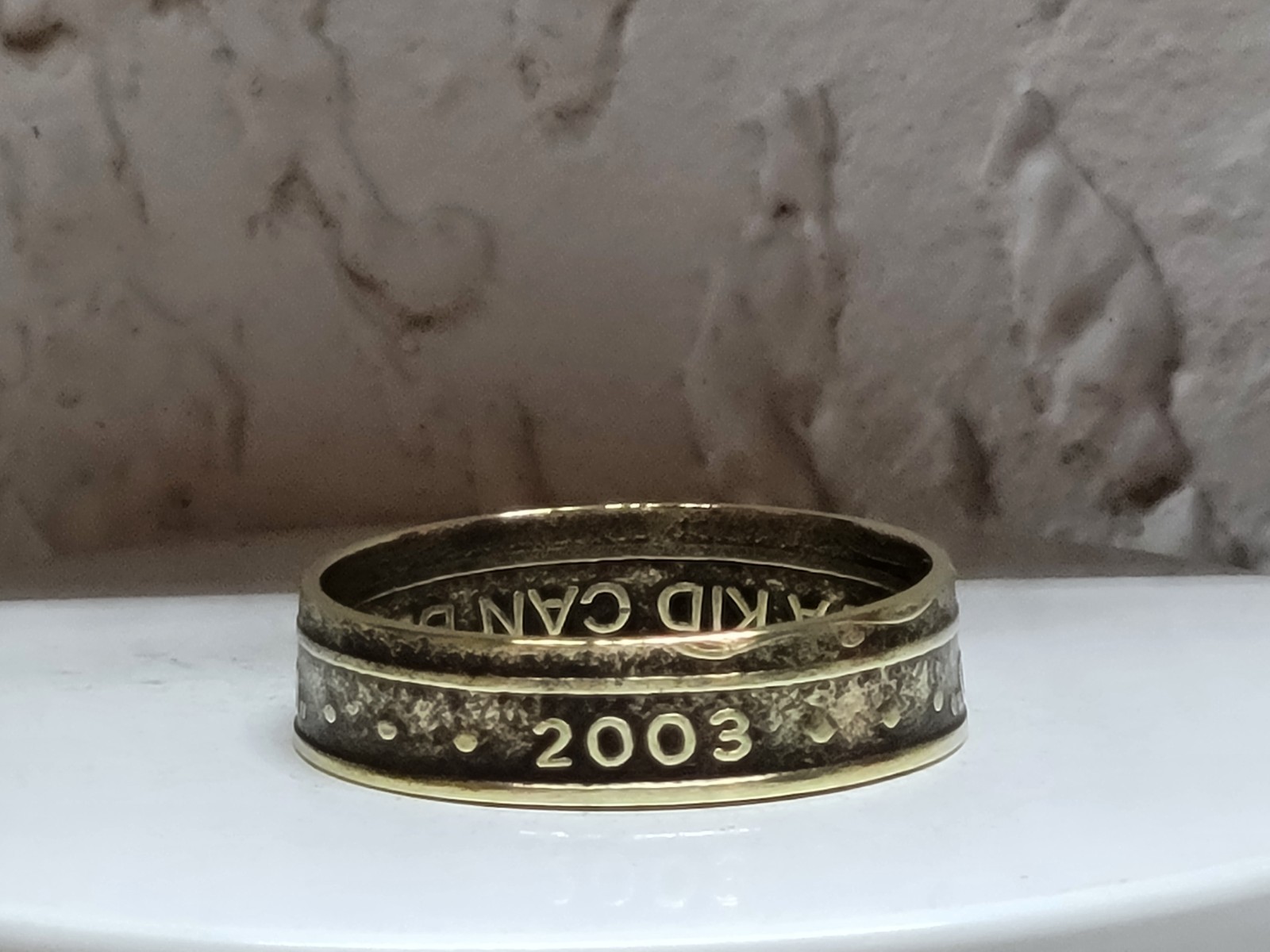 CHUCK e CHEESE - 2003 - Size 12 Token Coin Ring