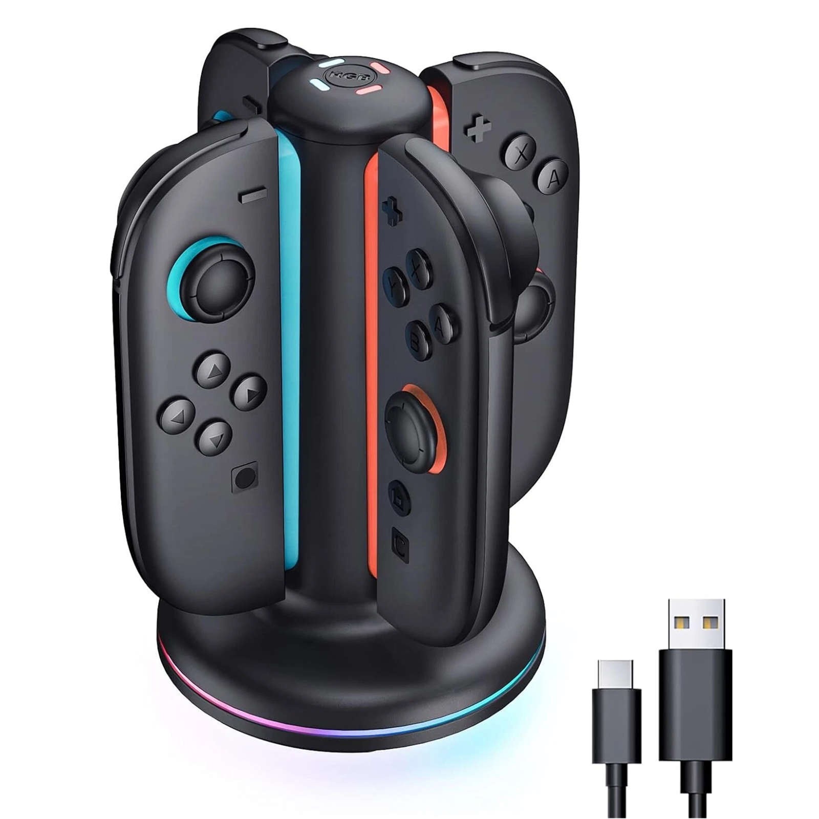 Precise Docking Charging Dock for Nintendo Switch 2 JoyCon 2 RGB Brand New