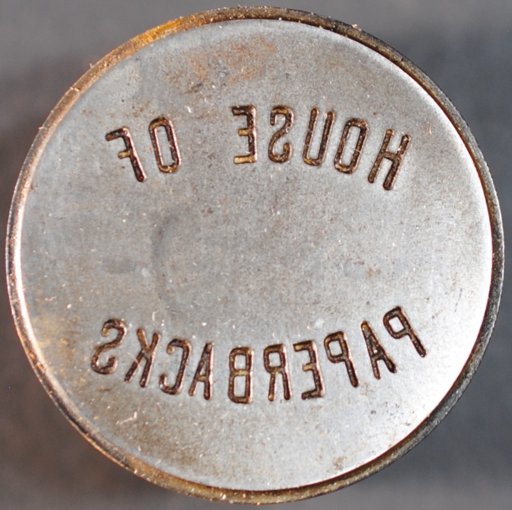 House Of Paperbacks Token Die