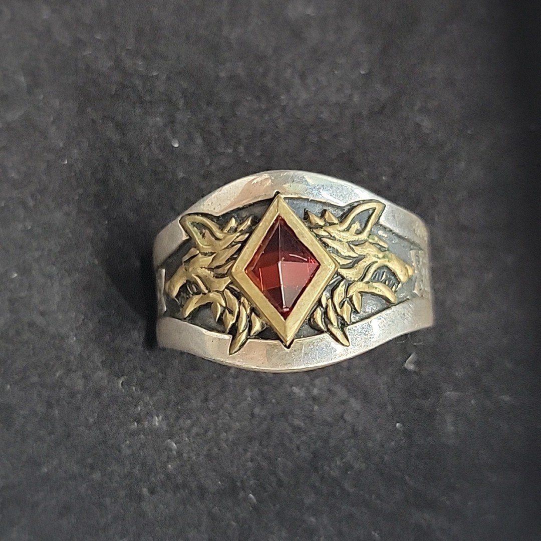 Warhammer 40k Spacewolves Ring Of Leman Russ Wolf King Memorial Ring Starforged