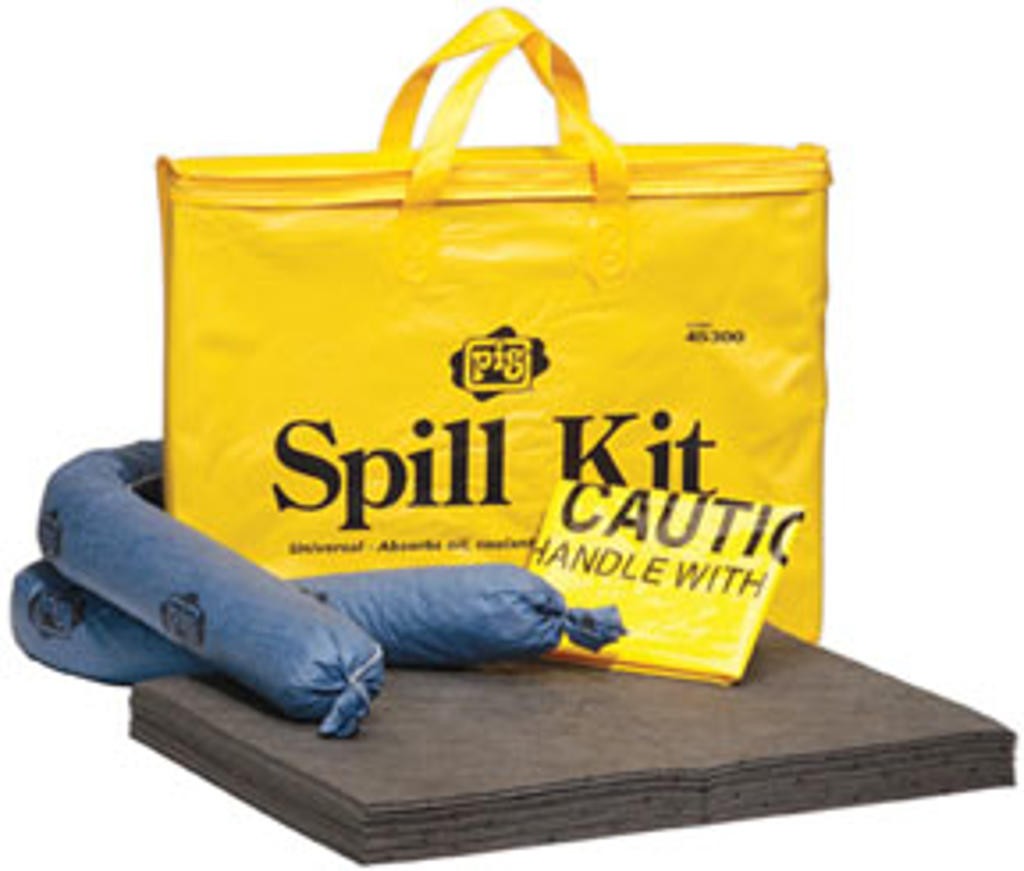 Universal Spill Kit Absorbs 5 Gallons NPG-45300 Brand New!