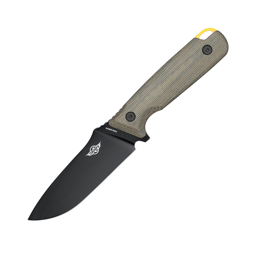 Olight Oknife Fortitude 2 Fixed Blade EDC Tool, Micarta/G10 Handle, CPM-S35VN
