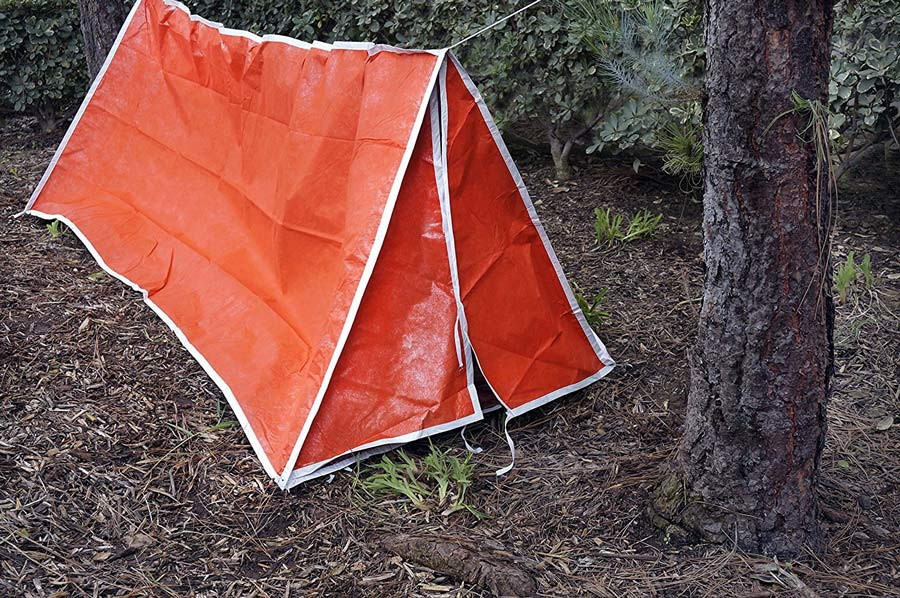 Emergency Tube Tent Survival Hiking Camping Shelter Outdoor Portable Waterproof