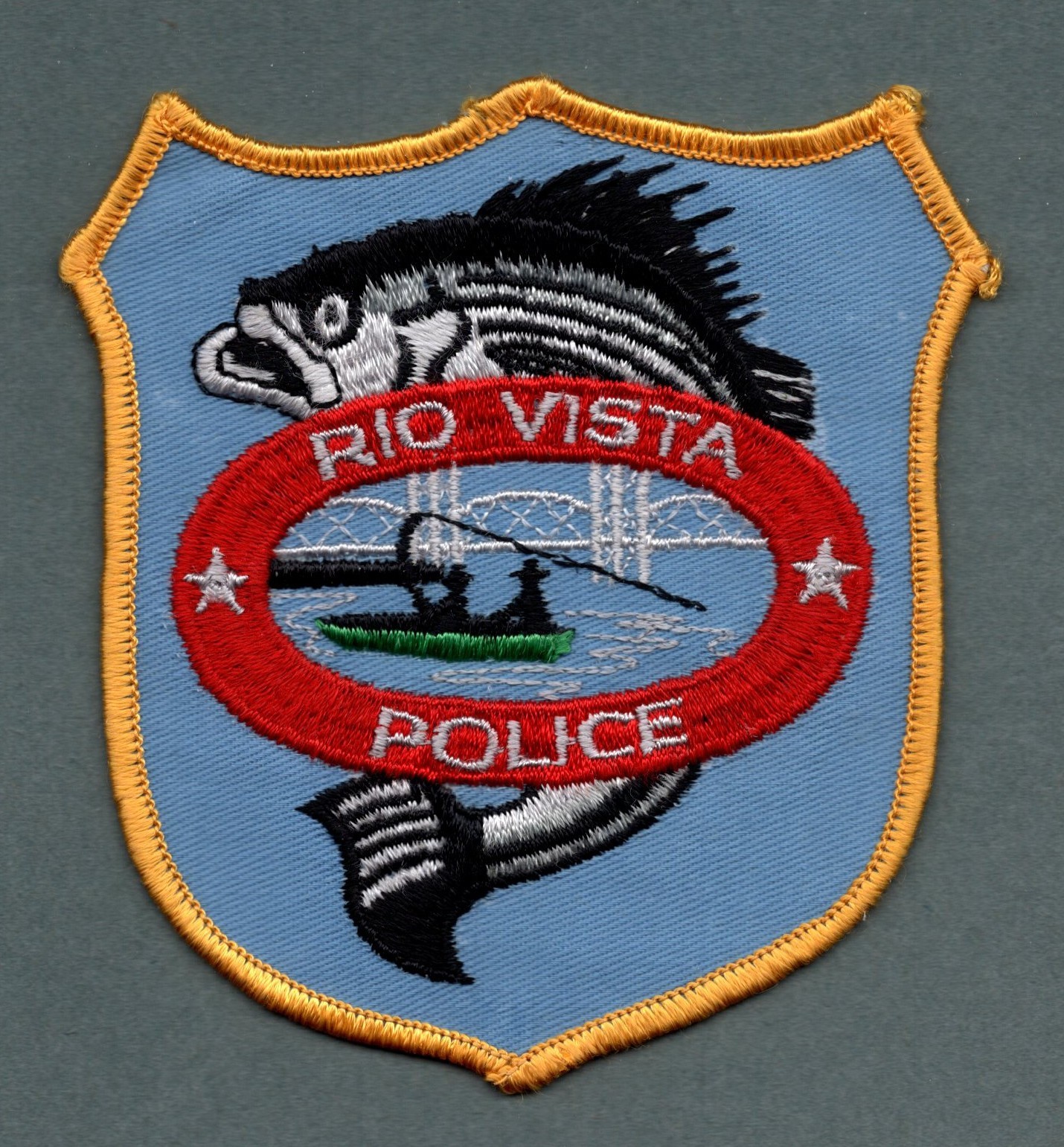 Rio Vista California Police Patch
