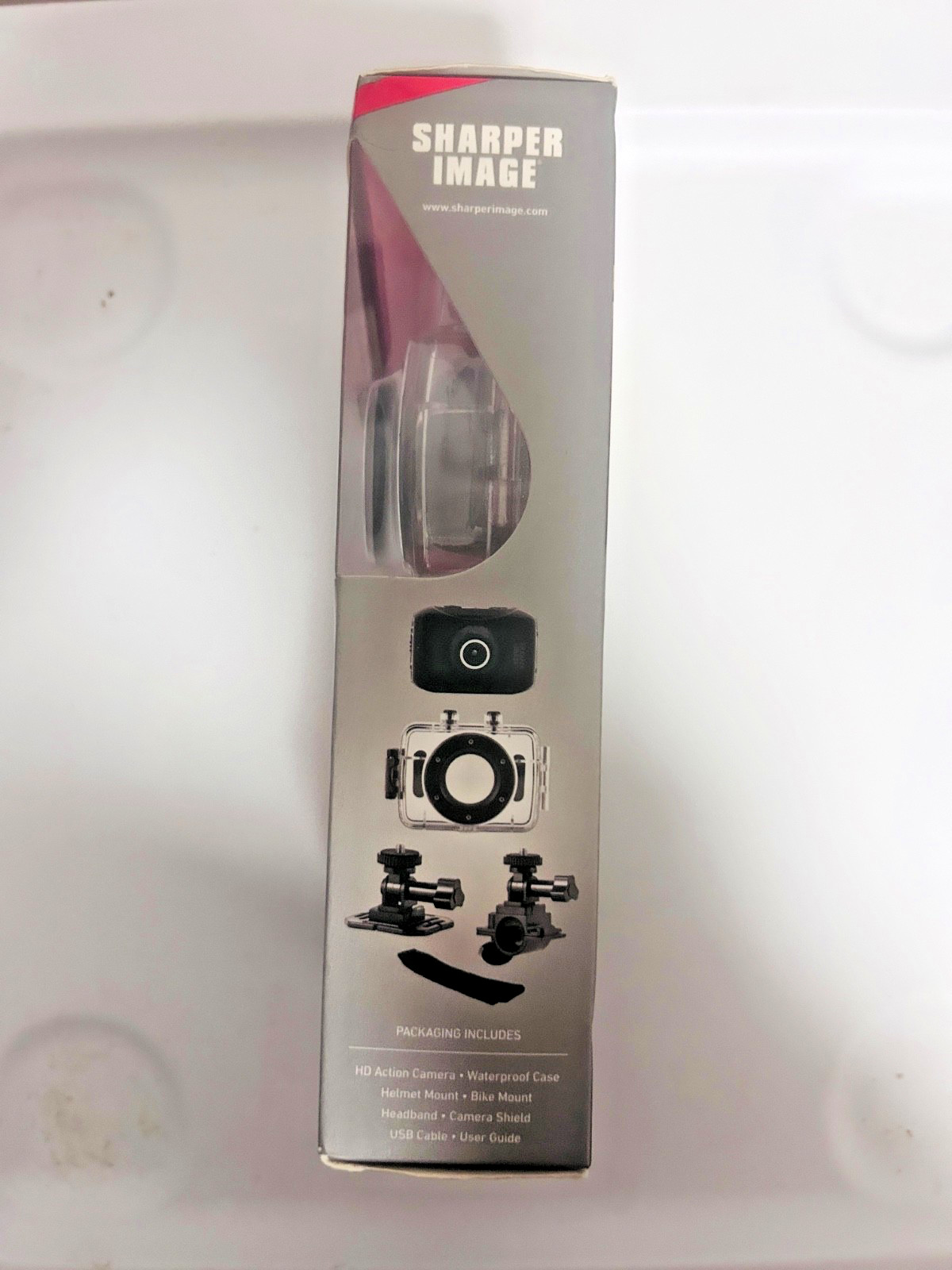 Sharper Image HD Action Camera SVC355 with Waterproof Case PC/MAC - NEW
