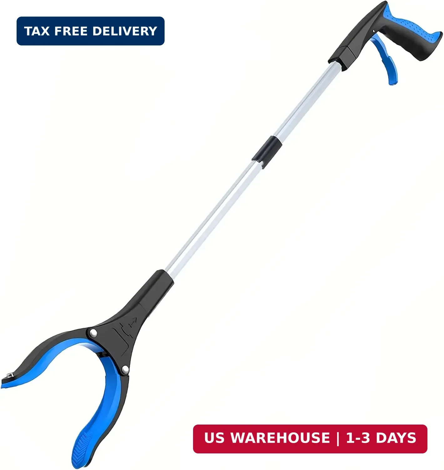 Grabber Reacher Tool - Foldable Gripper and Reaching Tool - Heavy Duty Pick Up S
