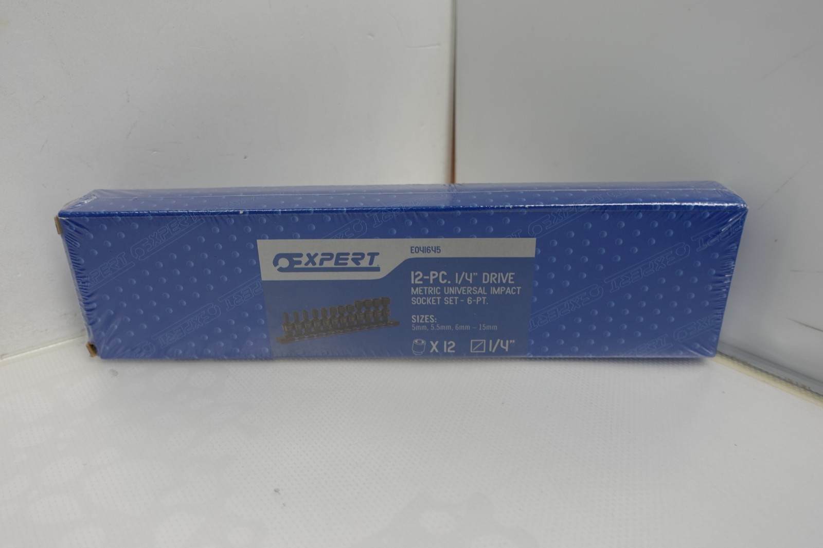 Expert 12-PC. 1/4" Drive Metric Universal Impact Socket Set 6-PT.