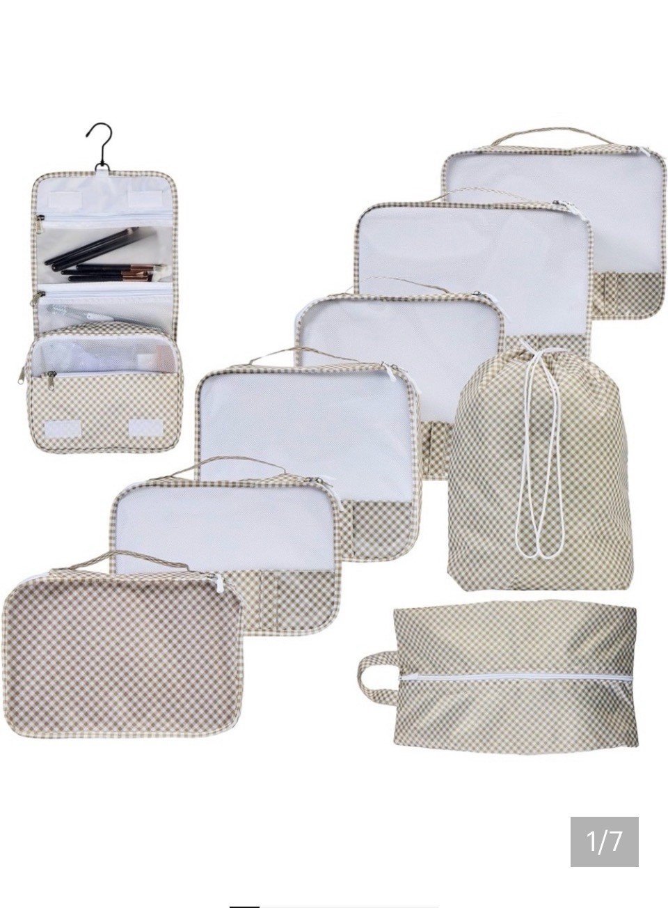 Foxy Traveler  9 Piece Travel Bag