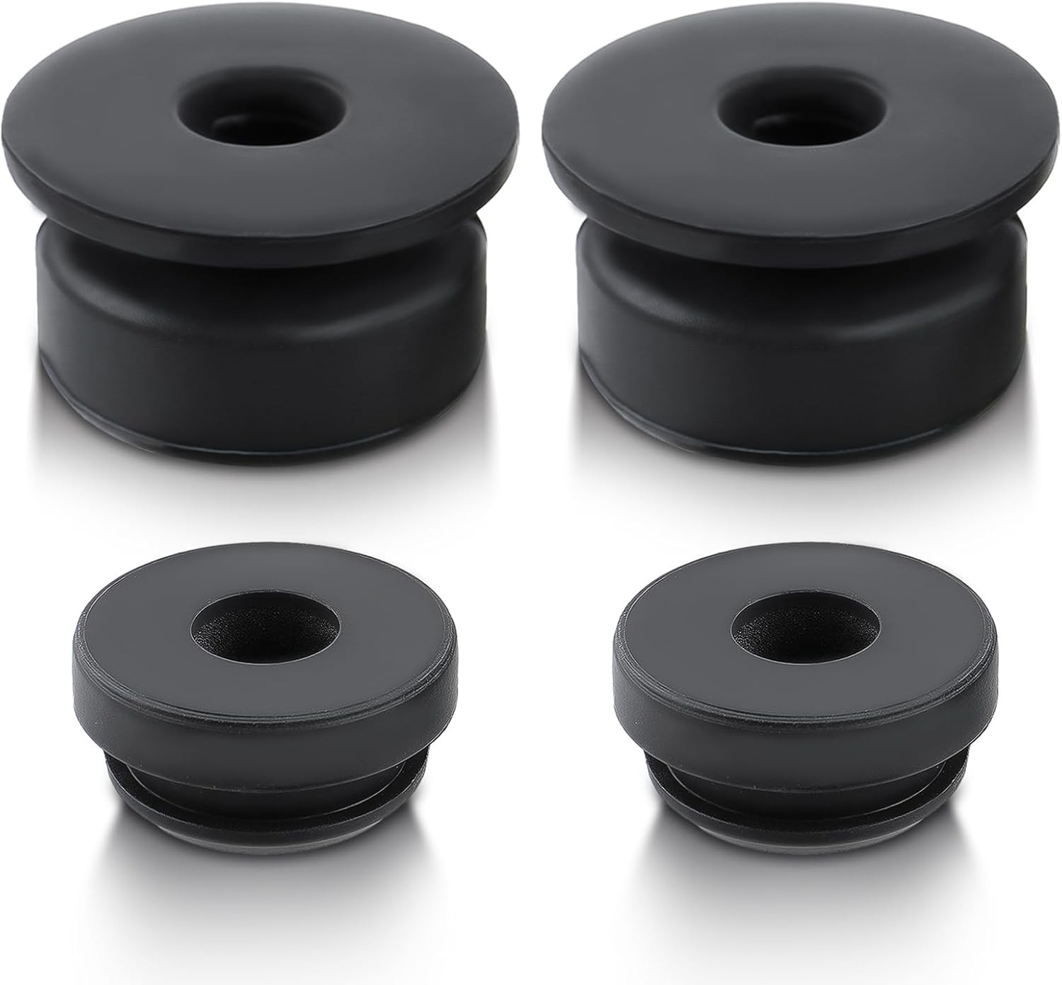 4Pcs Radiator Upper Lower Rubber Cushion Bushing Fits for CRV Civic Accord Pilot