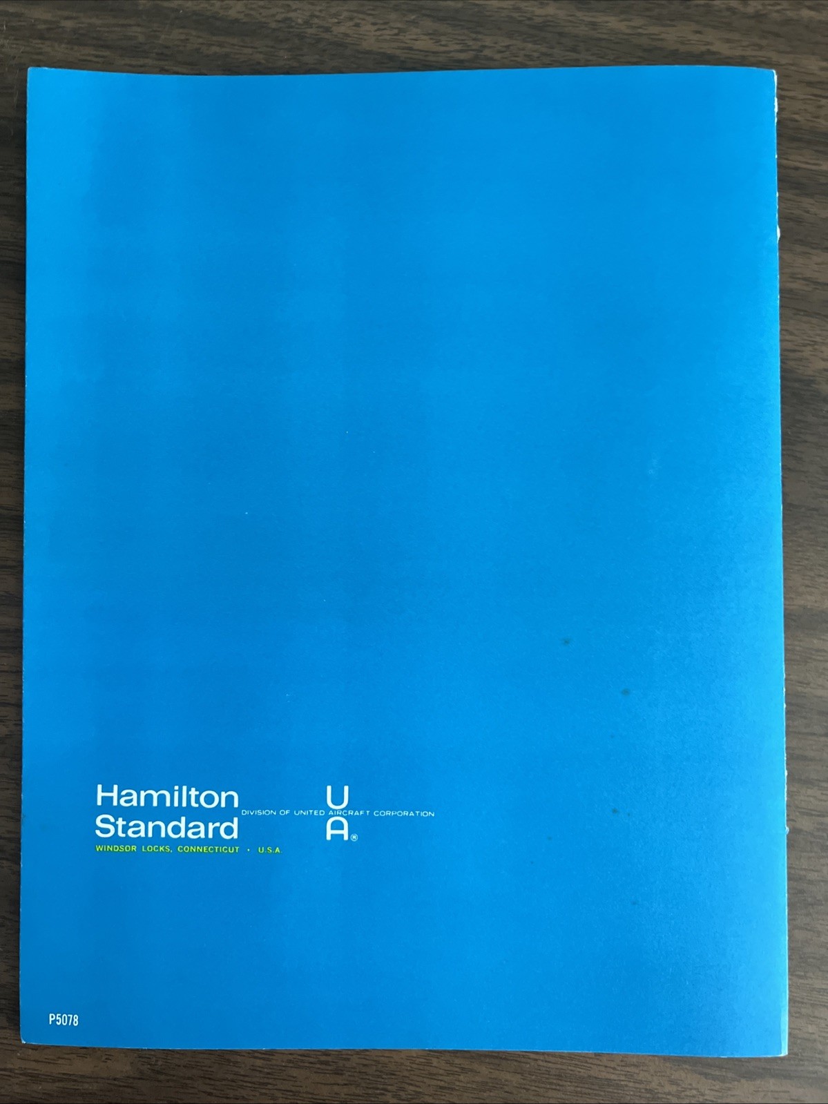 Hamilton Standard Hydromatic Propeller Model 63E60 Maintenance Original