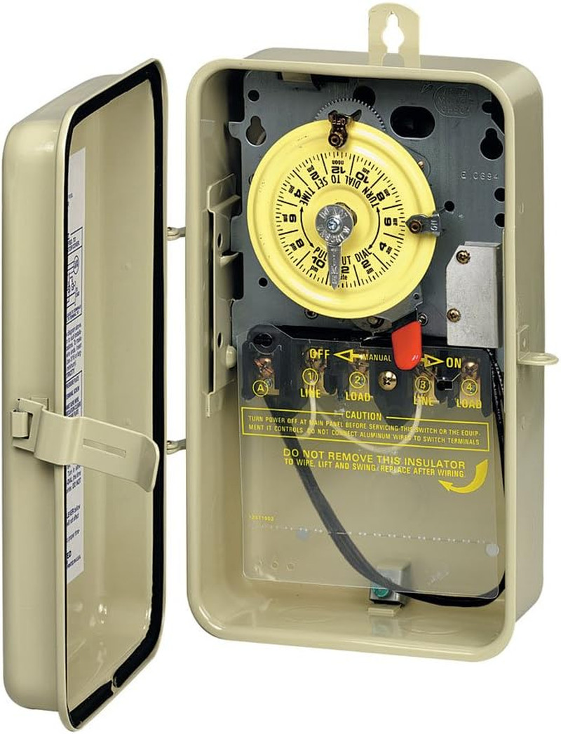 T104R201 - Heavy-Duty Time Switch for Precision Scheduling - Versatile Control f