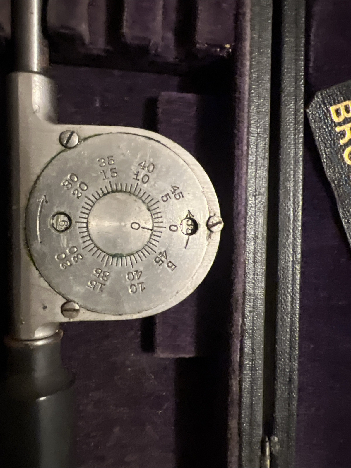 Brown & Sharpe 748 Calipers speed indicator