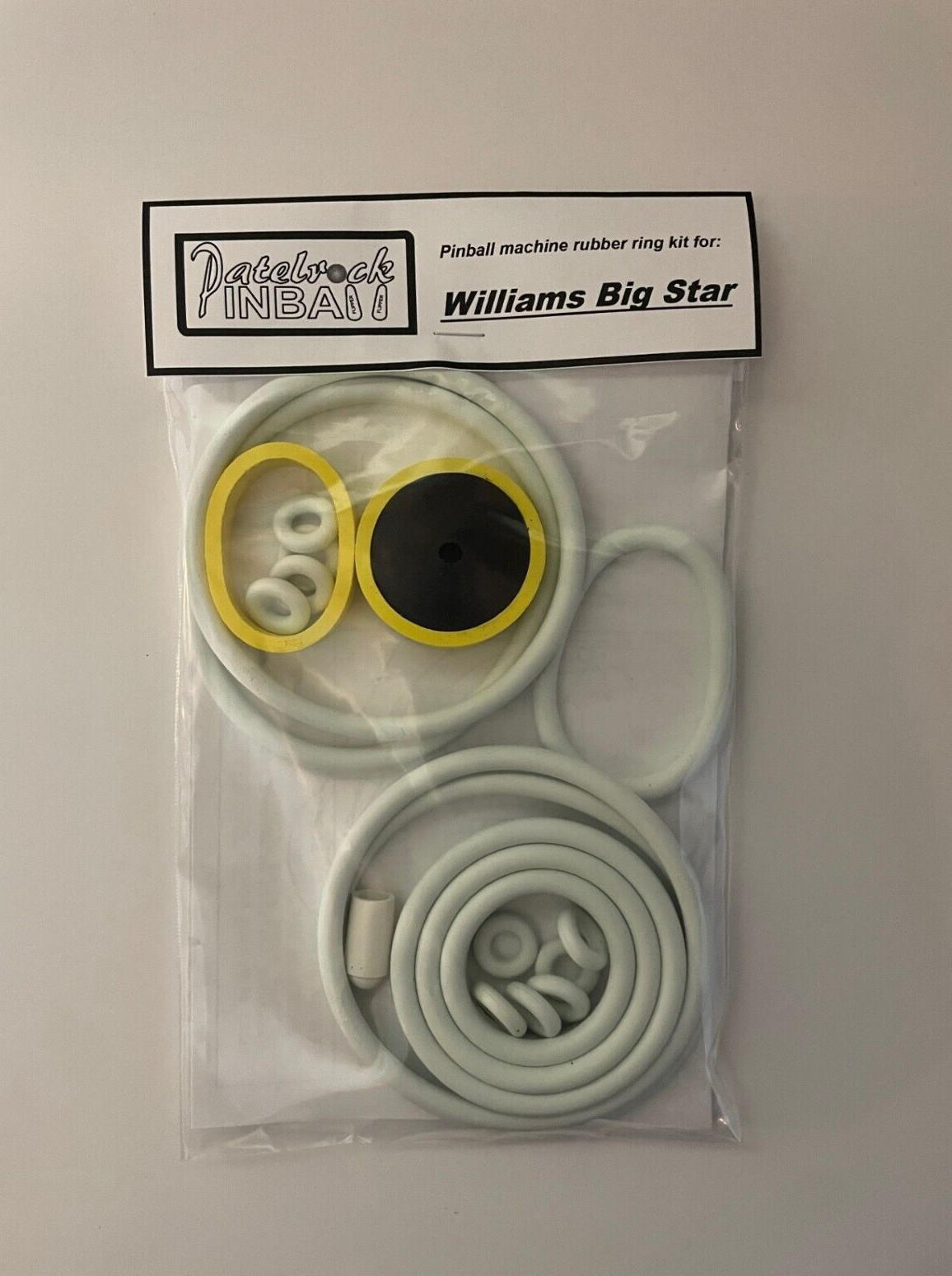 1972 Williams Big Star Pinball Machine Rubber Ring Kit