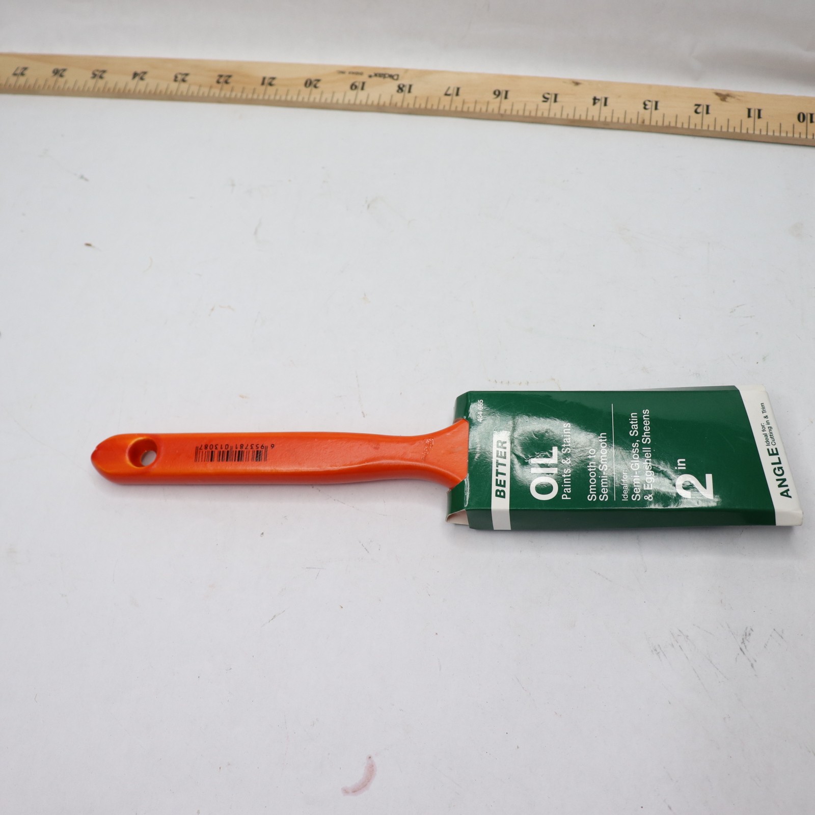Better Angled Blend Paint Brush Polyester Natural Bristle 2" 464 665