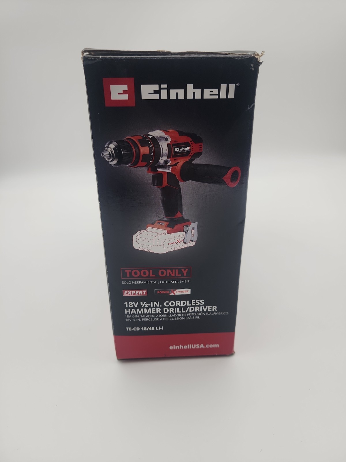 Einhell 18v 1/2 In Cordless Hammer Drill/driver