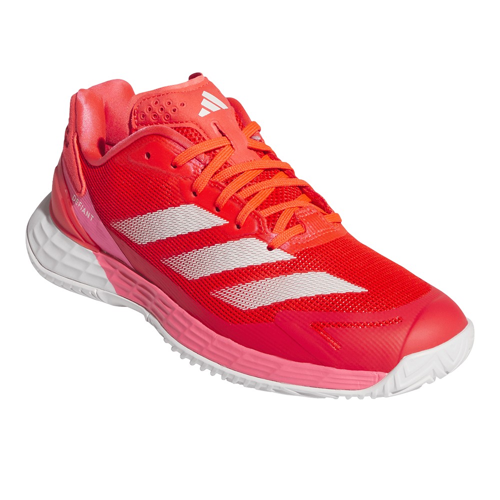 adidas Defiant Speed 2 Tennis Womens Red Sneakers Athletic Shoes IH2970