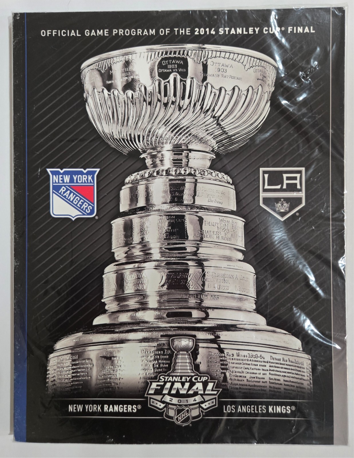 New York Rangers - 2014 Stanley Cup Playoffs Final Program VS Kings (MSG)