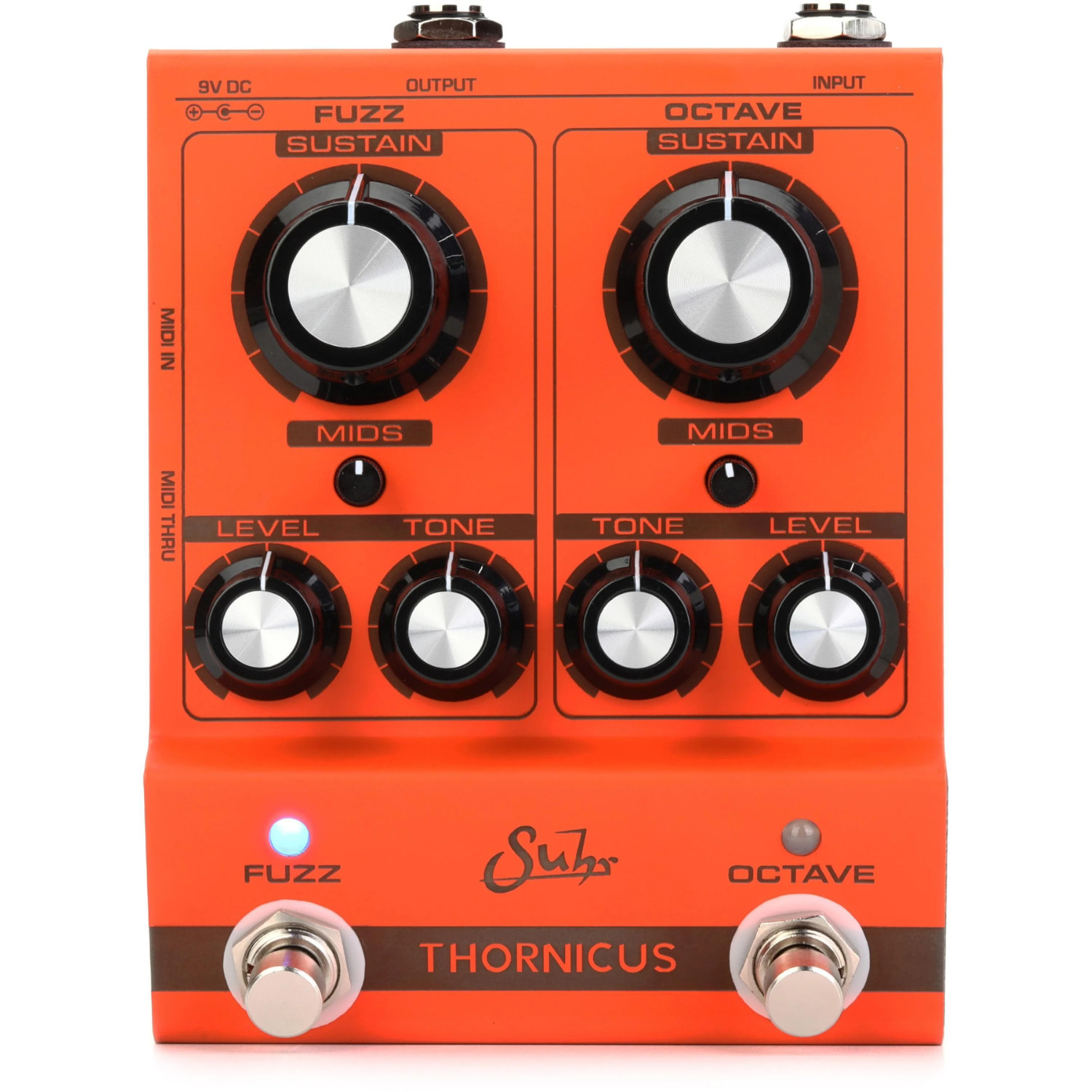 Suhr Thornicus Ian Thornley Signature Dual-Channel Octave Fuzz Guitar Pedal