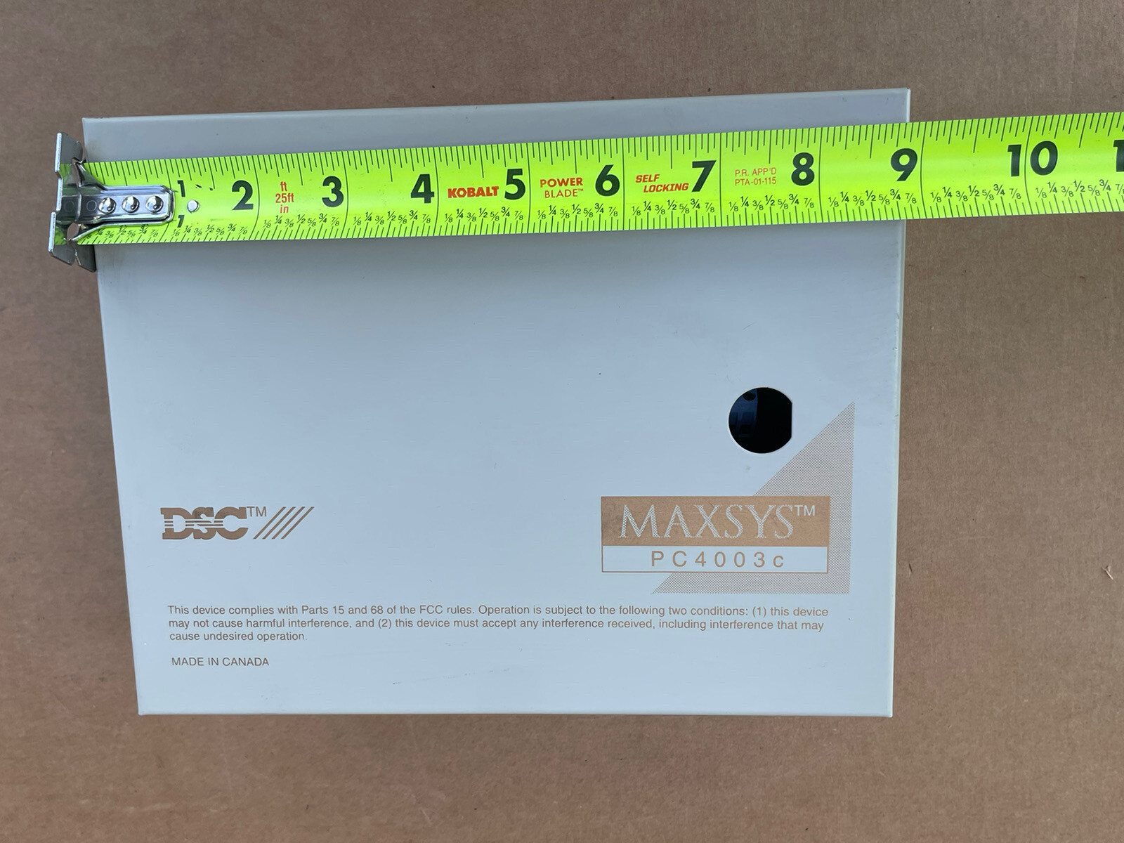 DSC MAXSYS PC4003C PC4204 CABINET w REPEATER RELAY FIRE & BURGLAR