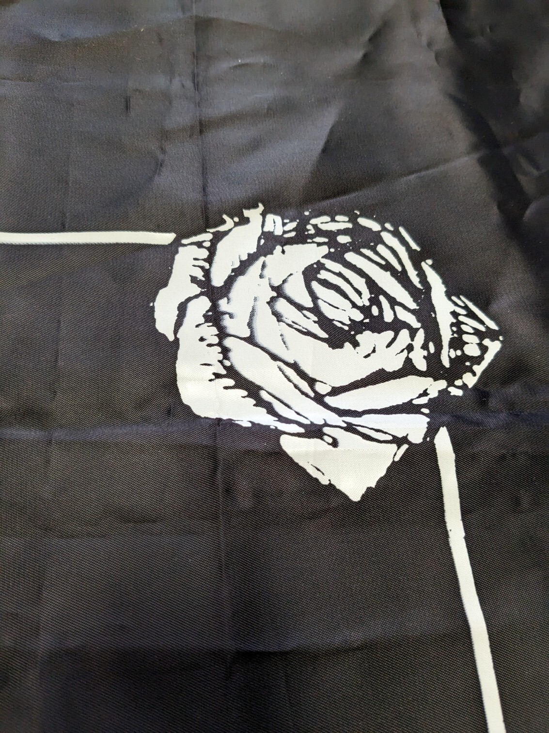 1995 Grateful Dead Jerry Garcia Printed Fabric Tapestry
