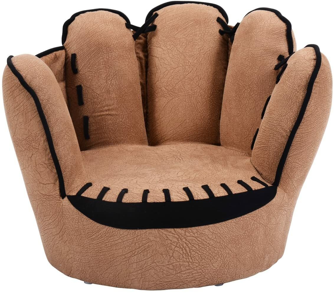 Children Sofa Kids Baseball Glove Chair Living Room Furniture Home Comfort Seat