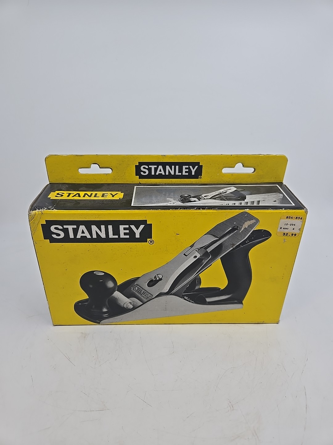 Stanley VTG 80's Handyman Bench Plane 12-204L  93/4" X  2" Cutter Box & Brochure