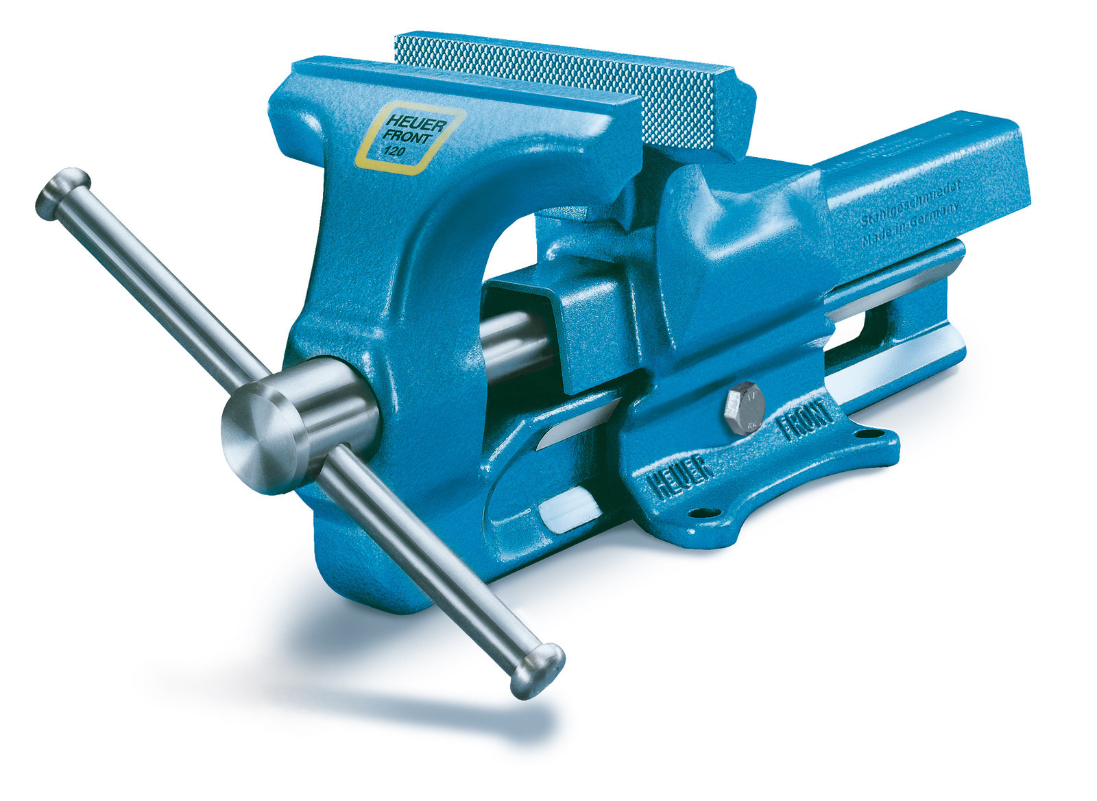 Heuer Forged Steel Bench Vise 4-3/4" VH100120 Heck Industries German Made