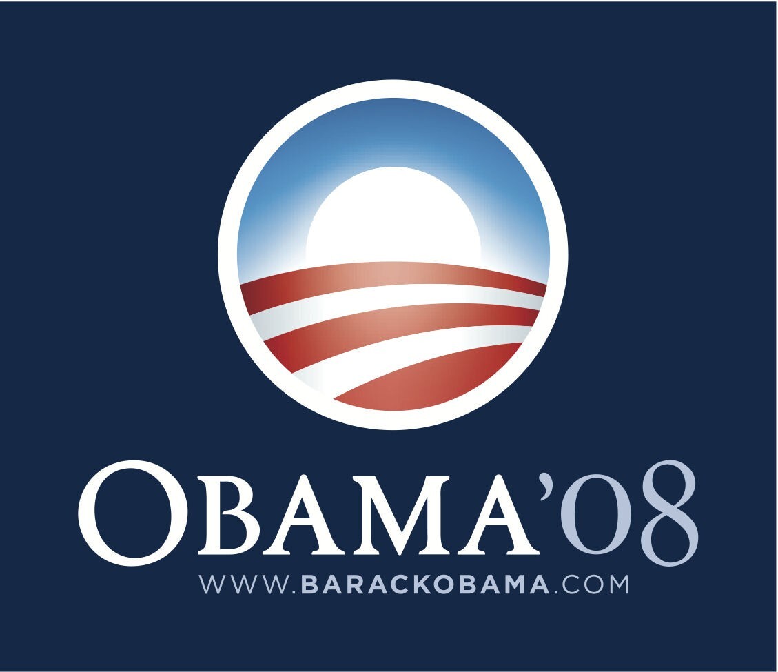 Barack Obama 2008 Presidential For President Replica Campaign Bumper Sticker
