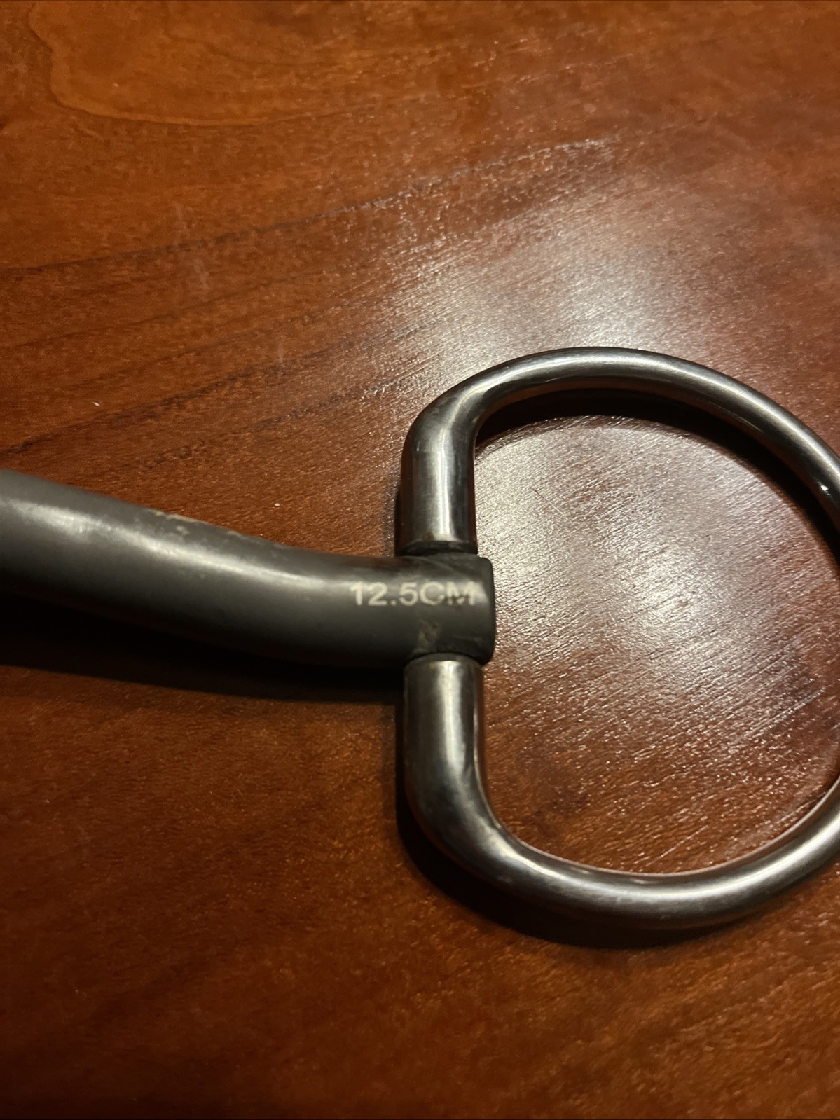 Fager Sara Titanium Bit 125mm 5” 14mm Loose Ring Gently Used