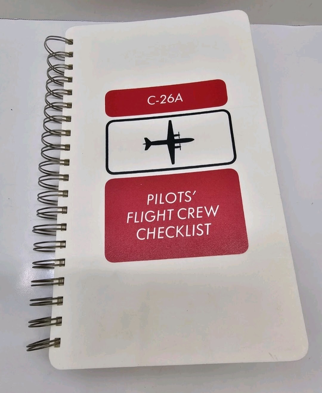 Fairchild C26A Pilot's Flight Crew Checklist aka Metro III (Model SA227-AC)