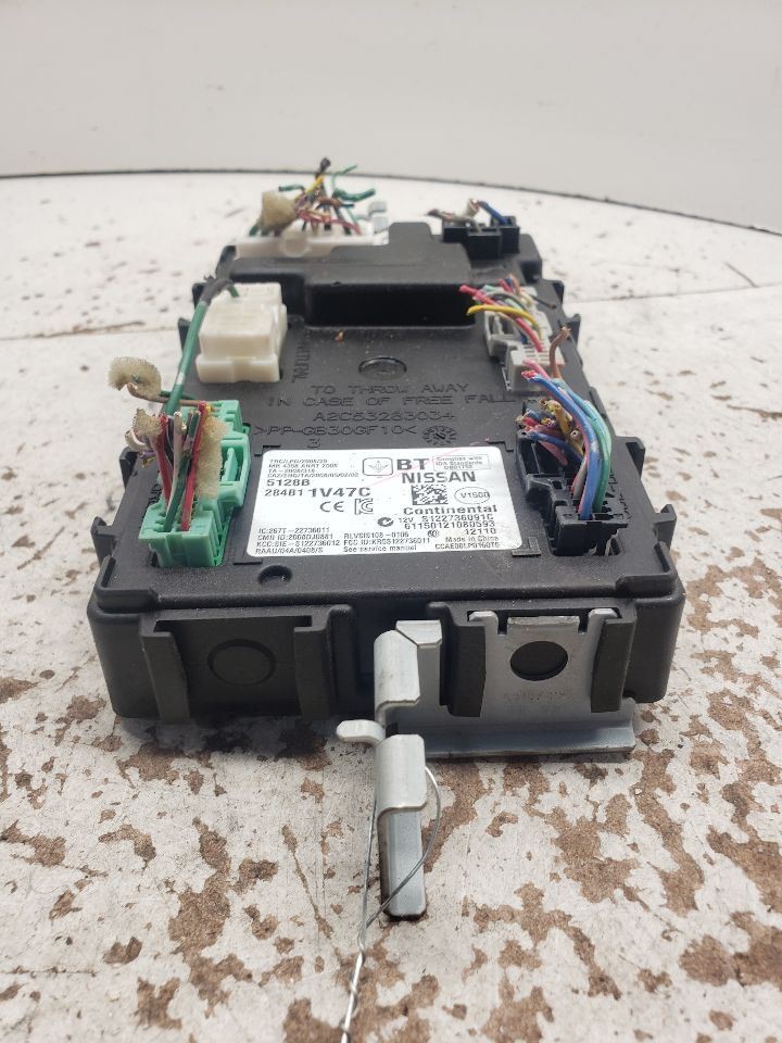 2012 Nissan Murano Body Control Module BCM Under Left Hand Dash 4 OEM 1285535