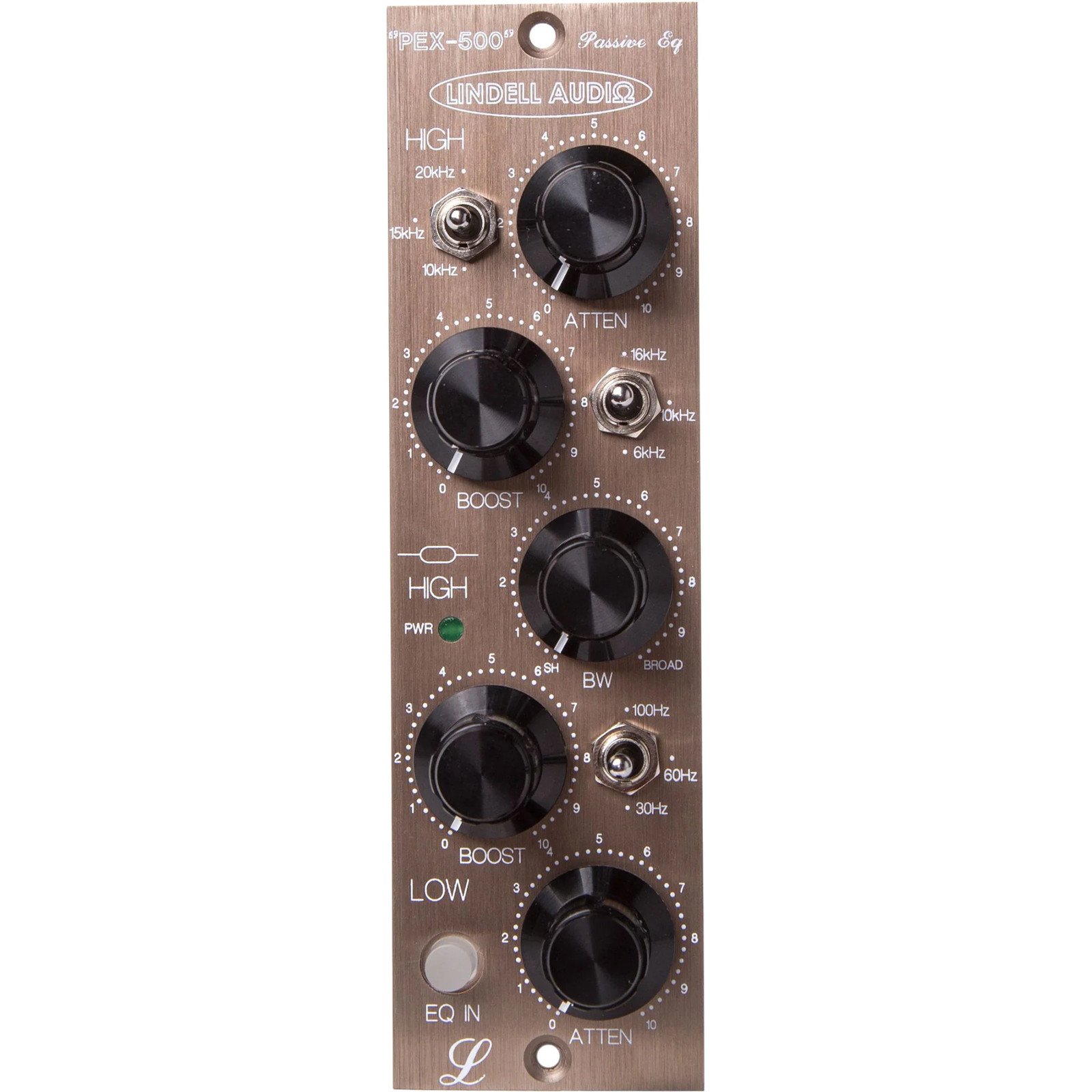 Lindell Audio PEX-500, 500 Series Pultec Equalizer